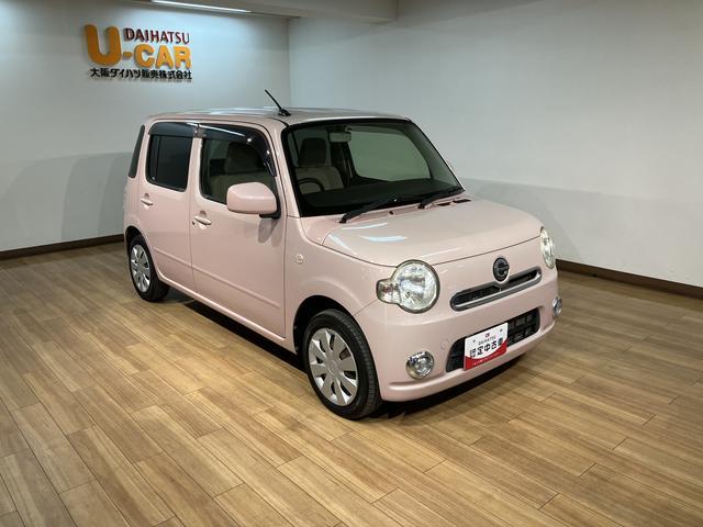 ミラココアココアＬ／１年間走行距離無制限保証／車検整備付／キーレス１年間走行距離無制限保証　車検整備付　キーレスエントリー　セキュリティアラーム　エコアイドル　フロントフォグランプ　電動格納式ドアミラー　チルトステアリング　運転席シートリフター　スモークガラス（大阪府）の中古車