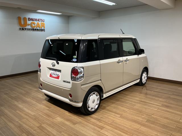 ムーヴキャンバスＧブラックインテリアリミテッド　ＳＡIII／車検整備付／サポカーＳワイド適合　１年間走行距離無制限保証　車検整備付　８インチナビ　パノラマカメラ　ナビ連動前後ドラレコ　ＥＴＣ　ＴＶコン　オートライト　オートハイビーム　両側パワースライドドア　キーフリー（大阪府）の中古車