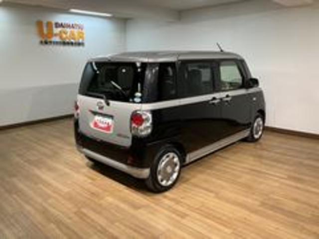 ムーヴキャンバスGメイクアップリミテッド SAIII/1年保証/車検整備付/サポカーSワイド適合 1年間走行距離無制限保証 車検整備付 8インチフルセグナビ パノラマカメラ ナビ連動前後ドラレコ 両側パワースライドドア ETC キーフリー オートライト オートハイビーム(大阪府)の中古車