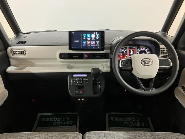 ムーヴキャンバスストライプスＧ／サポカーＳワイド適合／新車保証継承／電動ＰＢ新車保証継承　車検整備付　９インチスマホ連携ディスプレイオーディオ　バックカメラ　連動ドラレコ　キーフリー　両側パワースライドドア　前後コーナーセンサー　ＬＥＤヘッドライト　オートライト（大阪府）の中古車