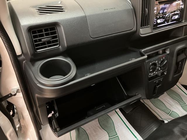 ハイゼットカーゴスペシャルSAIII/サポカーSワイド適合/新車保証継承/新車保証継承 車検整備付 ルーフキャリア USB/CDチューナー オートライト オートハイビーム エコアイドル ETC オーバーヘッドシェルフ トップシェイドガラス LEDヘッドライト(大阪府)の中古車