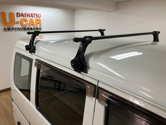 ハイゼットカーゴスペシャルSAIII/サポカーSワイド適合/新車保証継承/新車保証継承 車検整備付 ルーフキャリア USB/CDチューナー オートライト オートハイビーム エコアイドル ETC オーバーヘッドシェルフ トップシェイドガラス LEDヘッドライト(大阪府)の中古車
