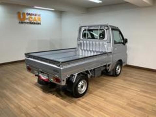 ハイゼットトラックＥＸＴ／１年間走行距離無制限保証／車検整備付／認定中古車１年間走行距離無制限保証　車検整備付　別体型キーレスエントリー　荷台作業灯　３方開　ゲートプロテクター　テールゲートチェーン　ハロゲンヘッドライト（大阪府）の中古車