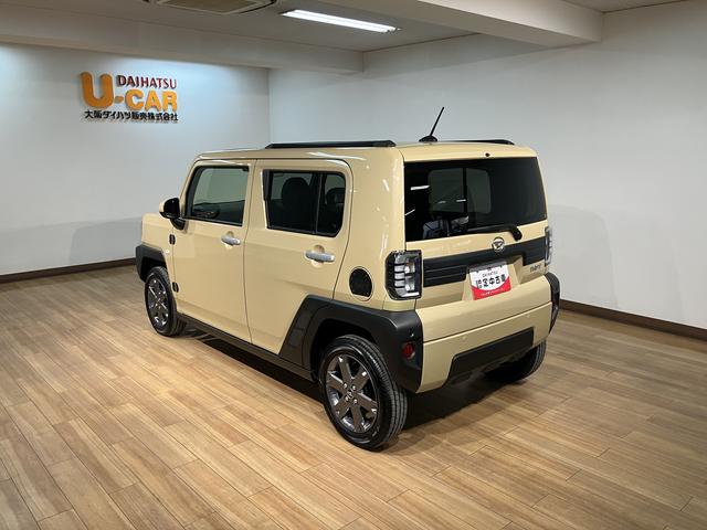 タフトＧターボアダプティブクルーズコントロールやレーンキープコントロールで一般道は勿論、高速道路の走行にもお役立ちになります。電動パーキングブレーキでブレーキかけ忘れも安心！（大阪府）の中古車