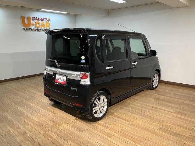 タントカスタムＶセレクションターボ／認定中古車／１年保証／Ｆフォグ１年間走行距離無制限保証　車検整備付　ＨＤＤワンセグナビ（社外品）フロントドラレコ（社外品）　オートエアコン　キーフリー　オーバーヘッドコンソール　トップシェイドガラス　ディスチャージヘッドライト（大阪府）の中古車