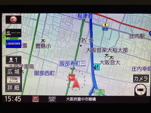 ムーヴキャンバスＧメイクアップＶＳ　ＳＡIII／サポカーＳワイド適合／チルト１年間走行距離無制限保証　車検整備付　８インチフルセグナビ　パノラマカメラ　ナビ連動前後ドラレコ　キーフリー　オートライト　オートエアコン　両側パワースライドドア　ＬＥＤヘッドライト　１４インチアルミ（大阪府）の中古車