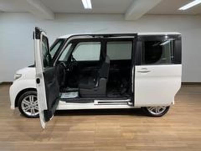 タントカスタムRS/1年保証/ナビ/バックカメラ/ETC/キーフリ1年間走行距離無制限保証 車検整備付 フルセグナビ バックカメラ ETC オートエアコン MOMO社製革巻きステアリング キーフリー 左側パワースライドドア トップシェイドガラス 15インチアルミ(大阪府)の中古車