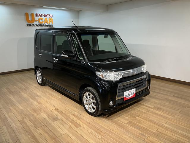 タントカスタムＸスペシャルフルセグナビ（ＣＤ　ＳＤ　ＤＶＤ　ブルートゥース　ＵＳＢ）・バッカメラ・社外フロントドライブレコーダー・社外ＥＴＣ・ディスチャージヘットライト・フォグランプ・エコアイドル・左側パワースライドドア（大阪府）の中古車