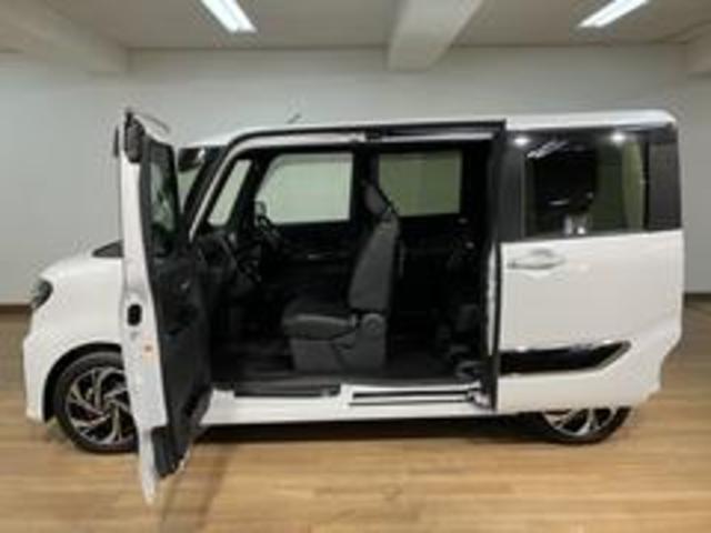 タントカスタムＲＳスタイルセレクション／１年保証／電動ＰＢ／ＥＴＣ１年間走行距離無制限保証　純正ナビ　バックカメラ　前席シートヒーター　ＡＣＣ　ＬＫＣ　電動パーキングブレーキ　オートブレーキホールド機能　ナビ連動前後ドラレコ　両側パワースライドドア　１５インチアル（大阪府）の中古車