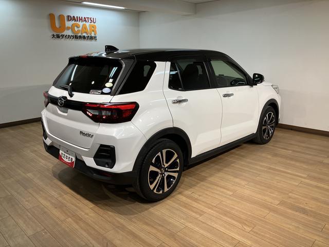 ロッキーＧ／サポカーＳワイド適合／１年保証／ＡＣＣ／ＬＫＣ／ＥＴＣ１年間走行距離無制限保証　９インチナビ　バックカメラ　ナビ連動前後ドラレコ　ＡＣＣ　ＬＫＣ　キーフリー　前後コーナーセンサー　フロントシートヒーター　１７インチアルミホイール　オートライト（大阪府）の中古車