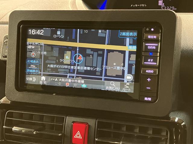 タントカスタムＸスタイルセレクション／１年保証／新車保証継承／１年間走行距離無制限保証　新車保証継承　フルセグナビ　バックカメラ　前後ドラレコ　両側パワースライドドア　ＬＥＤヘッドライト　ＬＥＤフォグランプ　ＥＴＣ　キーフリー　１４インチアルミホイール（大阪府）の中古車