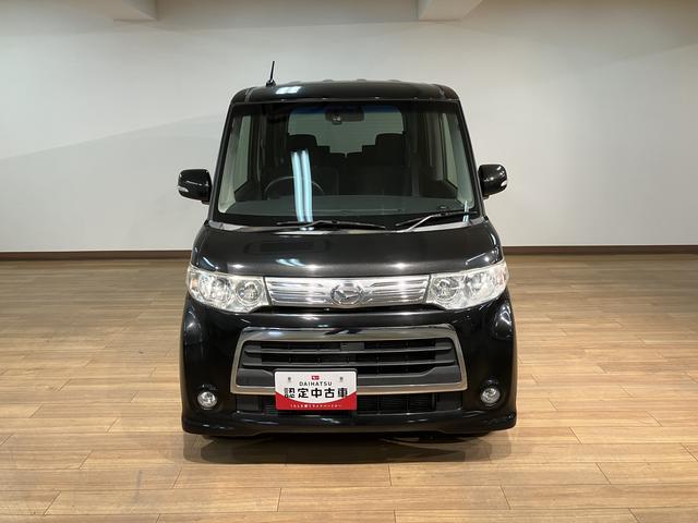 タントカスタムＲＳ／認定中古車／１年保証／車検整備付／ＥＴＣ１年間走行距離無制限保証　車検整備付　フルセグナビ　バックカメラ　社外品Ｆドラレコ　ディスチャージヘッドライト　Ｆフォグ　革巻ステアリング　左側パワースライドドア　キーフリー　トップシェイドガラス（大阪府）の中古車