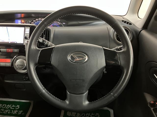 タントカスタムＲＳ／認定中古車／１年保証／車検整備付／ＥＴＣ１年間走行距離無制限保証　車検整備付　フルセグナビ　バックカメラ　社外品Ｆドラレコ　ディスチャージヘッドライト　Ｆフォグ　革巻ステアリング　左側パワースライドドア　キーフリー　トップシェイドガラス（大阪府）の中古車