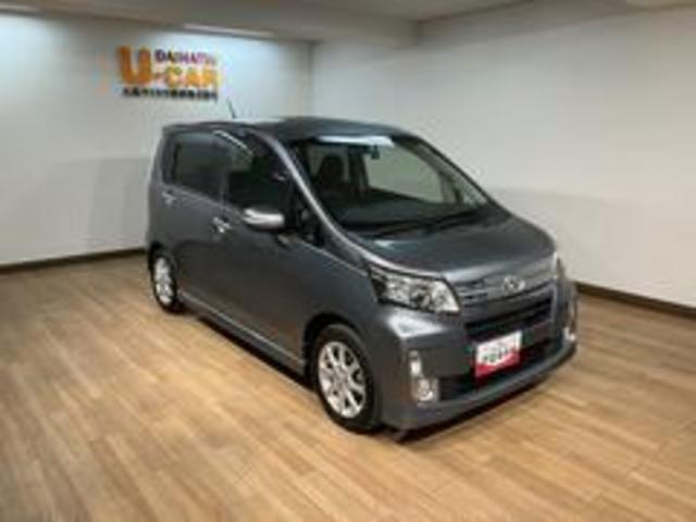 ムーヴカスタム　Ｘ　ＳＡ／サポカーＳベーシック適合／１年保証／１年間走行距離無制限保証　車検整備付　フルセグナビ　ＣＤ　ＤＶＤ　ＥＴＣ　キーフリーシステム　アイドルストップ機能　ＬＥＤヘッドライト　Ｆフォグランプ　外品ドラレコ　１４インチアルミホイール（大阪府）の中古車