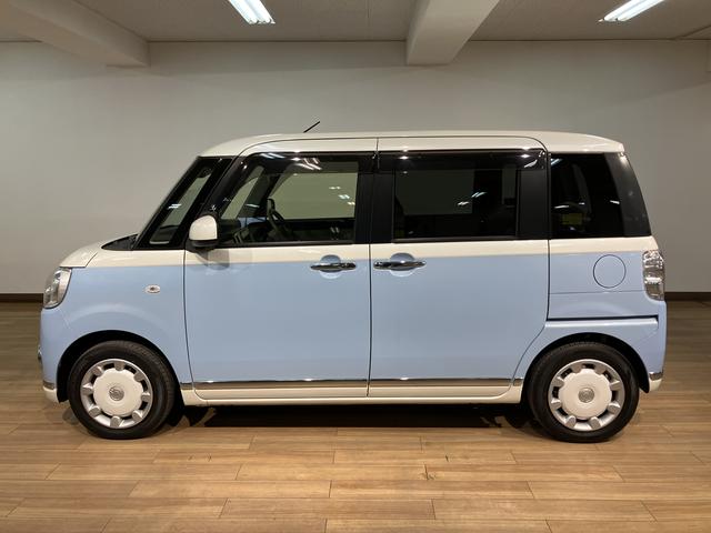 ムーヴキャンバスＧメイクアップ　ＳＡIII／認定中古車／１年保証／キーフリーサポカーＳワイド適合　１年間走行距離無制限保証　８インチフルセグナビ　バックカメラ　外品前後ドラレコ　ＥＴＣ　両側パワースライドドア　キーフリー　ＬＥＤヘッドライト・フォグランプ　オートライト（大阪府）の中古車