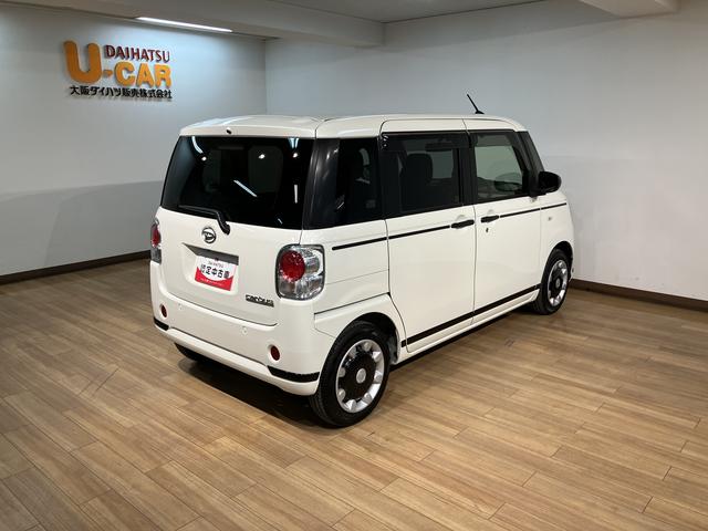 ムーヴキャンバスGブラックアクセントVS SAIII/ナビ/Pカメラ/ETCサポカーSワイド適合 車検整備付 1年間走行距離無制限保証 8インチフルセグナビ パノラマカメラ ナビ連動前後ドラレコ ETC キーフリー 革巻きステアリング 両側パワースライドドア オートライト(大阪府)の中古車