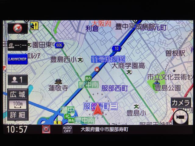 ムーヴキャンバスGブラックアクセントVS SAIII/ナビ/Pカメラ/ETCサポカーSワイド適合 車検整備付 1年間走行距離無制限保証 8インチフルセグナビ パノラマカメラ ナビ連動前後ドラレコ ETC キーフリー 革巻きステアリング 両側パワースライドドア オートライト(大阪府)の中古車
