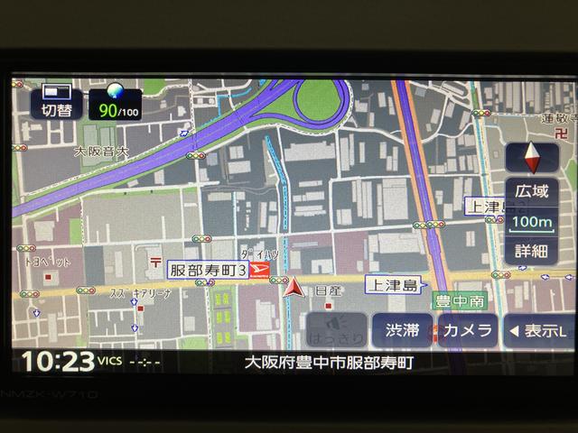 ムーヴキャンバスＧメイクアップＶＳ　ＳＡIII／認定中古車／１年保証／ＥＴＣ１年間走行距離無制限保証　車検整備付　フルセグナビ　パノラマカメラ　ナビ連動前後ドラレコ　ＥＴＣ　運転席シートヒーター　ＬＥＤヘッドライト・フォグランプ　オートライト　両側パワースライドドア（大阪府）の中古車