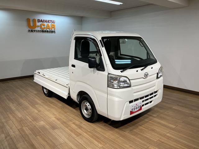 ハイゼットトラックスタンダード/認定中古車/1年間走行距離無制限保証/車検整備車検整備付 エアコン パワーステアリング 3方開 ハロゲンヘッドライト AMラジオ 4速オートマチック車 1年間走行距離無制限保証(大阪府)の中古車