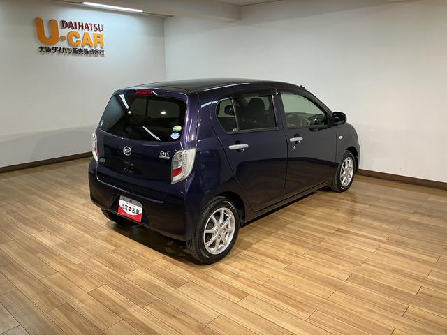 ミライースＸ　ＳＡ／認定中古車／１年保証／車検整備付／ＣＤ／キーレス１年間走行距離無制限保証　車検整備付　ＣＤステレオ　キーレスエントリー　１４インチアルミホイール　デジタルメーター　スモークガラス　アイドルストップ機能　ハロゲンヘッドライト（大阪府）の中古車