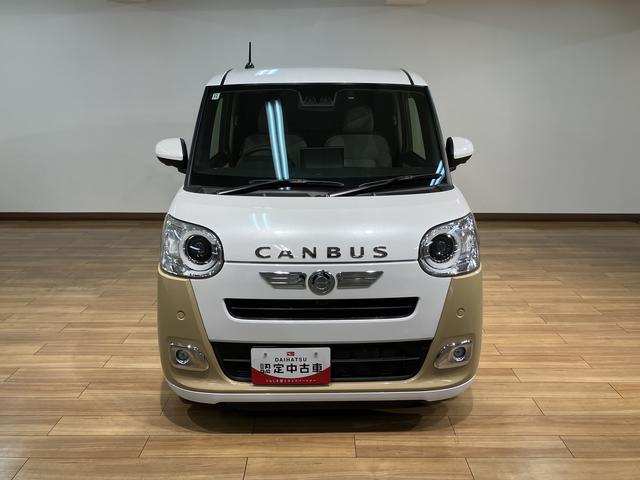 ムーヴキャンバスストライプスＧターボ／１年保証／ＡＣＣ／ＬＫＣ／ワンオーナーサポカーＳワイド適合　１年間走行距離無制限保証　新車保証継承　１０インチナビ　パノラマカメラ　ナビ連動前後ドラレコ　ＥＴＣ　ＴＶコン　ＡＣＣ　ＬＫＣ　キーフリー　両側パワースライドドア（大阪府）の中古車