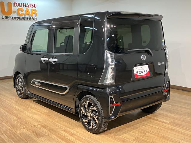 タントカスタムＸスタイルセレクション／認定中古車／１年保証／ＥＴＣサポカーＳワイド適合　１年間走行距離無制限保証　車検整備付　純正フルセグナビ　バックカメラ　ステアリングスイッチ　キーフリー　チルトステアリング　運転席シートリフター　１４インチアルミ（大阪府）の中古車