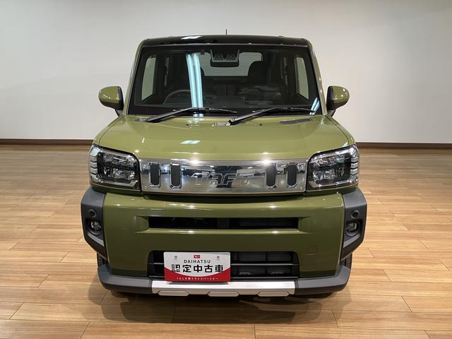タフトＧターボ　クロムベンチャー／認定中古車／新車保証継承／ナビサポカーＳワイド適合　車検整備付　フルセグナビ　バックカメラ　電動パーキングブレーキ　オートブレーキホールド　ＡＣＣ　ＬＫＣ　ＥＴＣ　キーフリー　前後コーナーセンサー　１５インチアルミ　革巻ハンドル（大阪府）の中古車