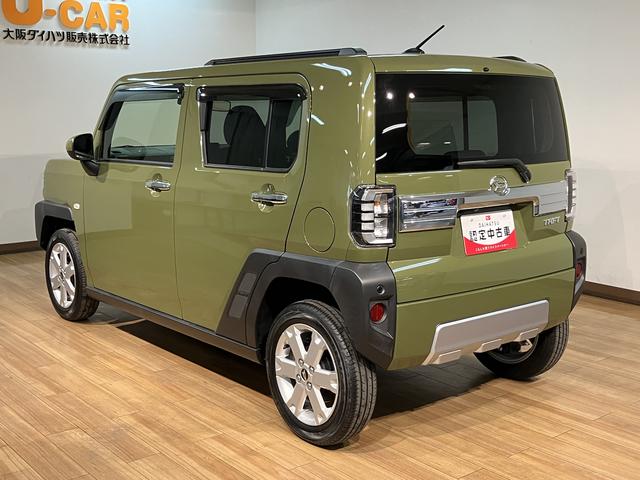 タフトＧターボ　クロムベンチャー／認定中古車／新車保証継承／ナビサポカーＳワイド適合　車検整備付　フルセグナビ　バックカメラ　電動パーキングブレーキ　オートブレーキホールド　ＡＣＣ　ＬＫＣ　ＥＴＣ　キーフリー　前後コーナーセンサー　１５インチアルミ　革巻ハンドル（大阪府）の中古車