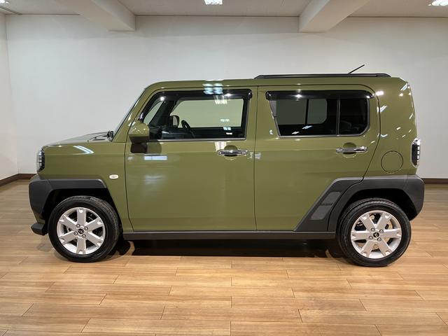 タフトＧターボ　クロムベンチャー／認定中古車／新車保証継承／ナビサポカーＳワイド適合　車検整備付　フルセグナビ　バックカメラ　電動パーキングブレーキ　オートブレーキホールド　ＡＣＣ　ＬＫＣ　ＥＴＣ　キーフリー　前後コーナーセンサー　１５インチアルミ　革巻ハンドル（大阪府）の中古車