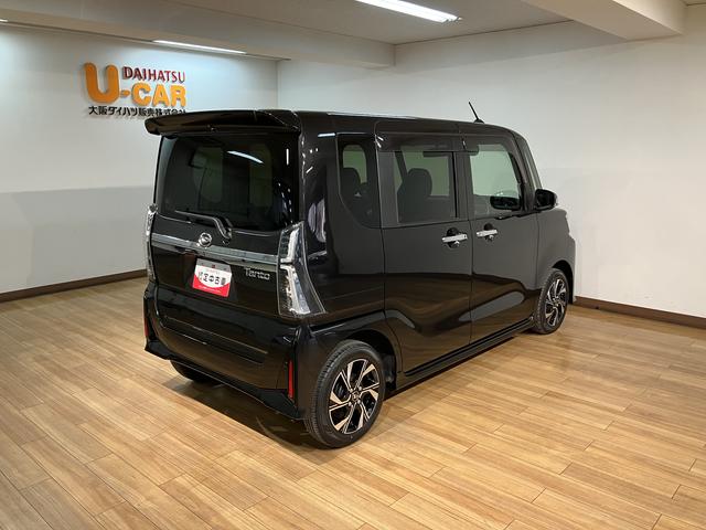 タントカスタムX/新車保証継承/電動PB/オートブレーキホールド/サポカーSワイド適合 新車保証継承 9インチディスプレイオーディオ フルセグTV Bluetooth機能 Fシートヒーター 前後コーナーセンサー 両側パワースライドドア キーフリー 電動PB HDMI(大阪府)の中古車
