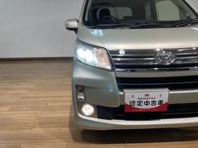 ムーヴカスタム　ＲＳ／１年保証／車検整備渡し／ナビ／ＥＴＣ／ＵＳＢ１年間走行距離無制限保証　車検整備渡し　社外ワンセグナビ　ＥＴＣ　ＭＯＭＯ社製革巻きステアリング　オートライト　ＬＥＤヘッドライト　Ｆフォグランプ　キーフリー　トップシェイドガラス　１５インチアルミ（大阪府）の中古車