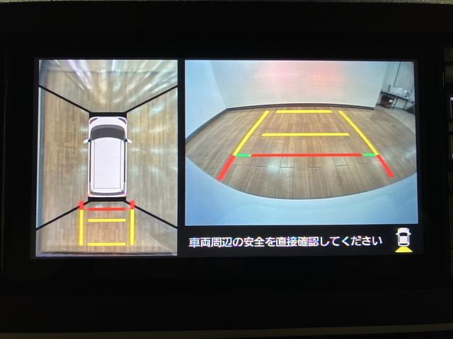 ムーヴキャンバスストライプスＧ／認定中古車／車検整備渡／ナビ／パノラマカメラサポカーＳワイド適合　車検整備渡し　新車保証継承　純正フルセグナビ　パノラマカメラ　ナビ連動前後ドラレコ　ＥＴＣ　オートライト　ＬＥＤヘッドライト・フォグランプ　キーフリー　両側電動スライドドア（大阪府）の中古車