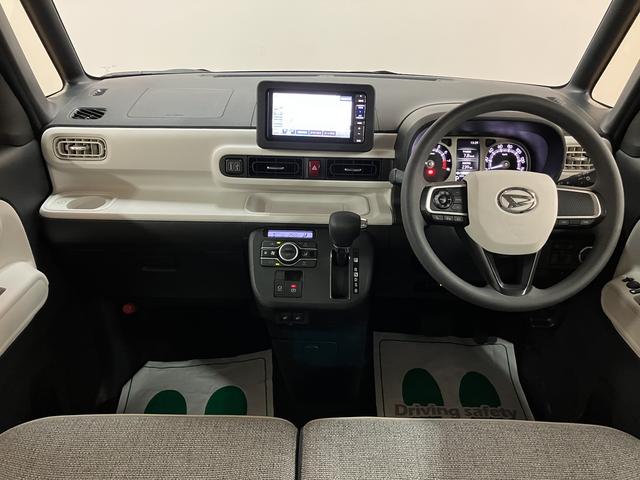 ムーヴキャンバスストライプスＧ／認定中古車／車検整備渡／ナビ／パノラマカメラサポカーＳワイド適合　車検整備渡し　新車保証継承　純正フルセグナビ　パノラマカメラ　ナビ連動前後ドラレコ　ＥＴＣ　オートライト　ＬＥＤヘッドライト・フォグランプ　キーフリー　両側電動スライドドア（大阪府）の中古車