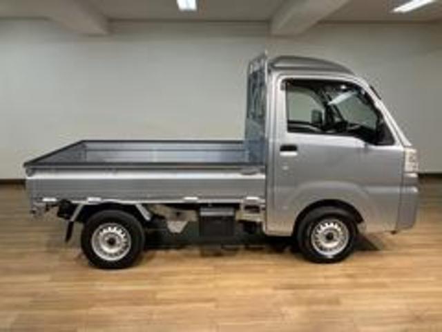 ハイゼットトラックハイルーフＳＡIIIｔ／認定中古車／１年保証／３方開／４ＡＴ衝突回避支援ブレーキ　先行車発進お知らせ機能　車線逸脱警報　横滑り防止装置　１年間走行距離無制限保証　３方開　４速オートマチック車　ハイルーフ　エアコン　パワーステアリング　ゲートプロテクター（大阪府）の中古車