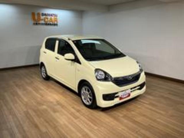 ミライースX SA/認定中古車/1年間走行距離無制限保証/CDステレオサポカーSベーシック適合 1年間走行距離無制限保証 AUX端子付CDステレオ デジタルメーター キーレスエントリー ETC アイドルストップ ハロゲンヘッド スモークガラス 14インチアルミホイール(大阪府)の中古車