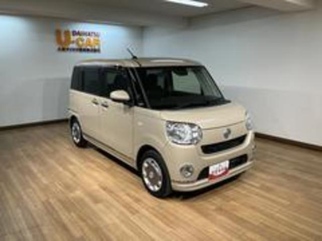 ムーヴキャンバスＸブラックインテリアリミテッド　ＳＡIII／認定中古車／ナビサポカーＳワイド適合　１年間走行距離無制限保証　車検整備渡し　フルセグナビ　パノラマカメラ　ＥＴＣ　キーフリー　両側電動スライドドア　革巻ステアリング　運転席シートヒーター　チルトステアリング（大阪府）の中古車