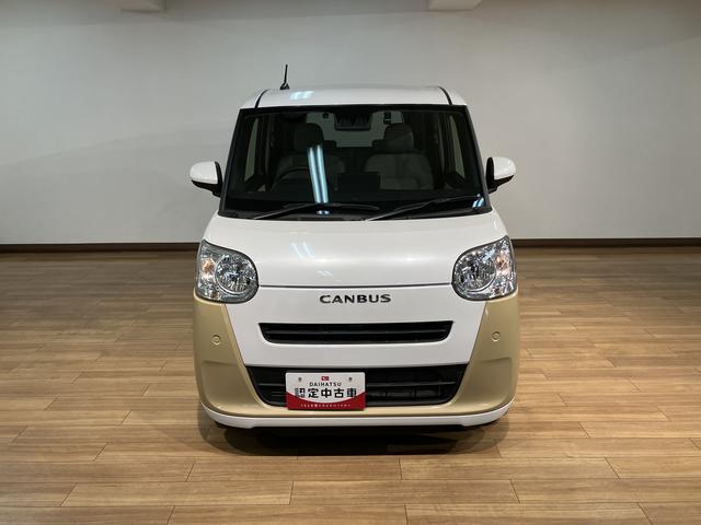 ムーヴキャンバスストライプスＸ／認定中古車／車検整備渡し／ナビ／ＢカメラサポカーＳワイド適合　１年間走行距離無制限保証　車検整備渡し　純正フルセグナビ　バックカメラ　ナビ連動前後ドラレコ　ＥＴＣ　両側電動スライドドア　前後コーナーセンサー（大阪府）の中古車