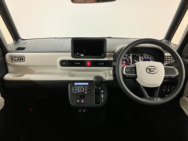 ムーヴキャンバスストライプスＧ／認定中古車／届出済未使用車／新車保証継承サポカーＳワイド適合　新車保証継承　オーディオレス車　バックカメラ　電動パーキングブレーキ　両側電動スライドドア　前後コーナーセンサー　キーフリー　ＬＥＤヘッドライト・フォグランプ（大阪府）の中古車
