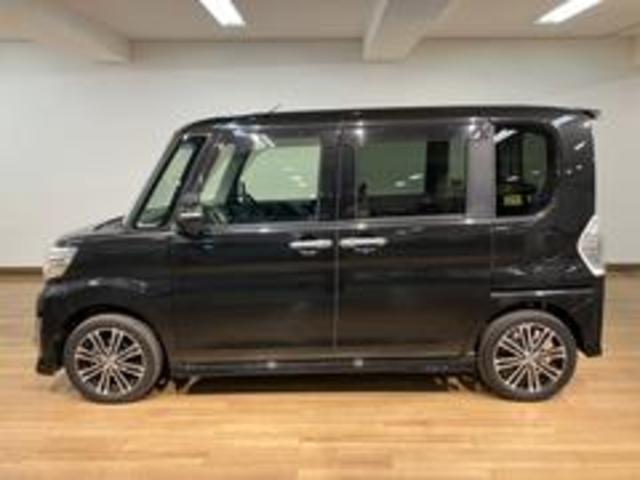 タントカスタムRS/認定中古車/1年保証/ナビ/横滑り防止装置1年間走行距離無制限保証 車検整備渡し フルセグナビ 両側電動スライドドア キーフリー 革巻ステアリング トップシェイドガラス オートライト 15インチアルミ LEDヘッドライト 横滑り防止装置(大阪府)の中古車