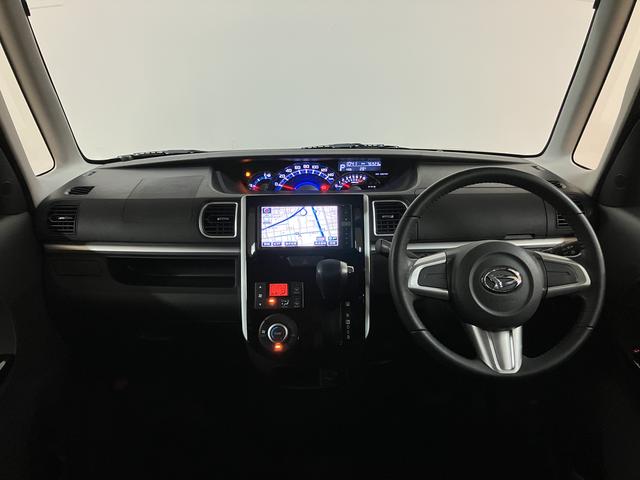 タントカスタムRS/認定中古車/1年保証/ナビ/横滑り防止装置1年間走行距離無制限保証 車検整備渡し フルセグナビ 両側電動スライドドア キーフリー 革巻ステアリング トップシェイドガラス オートライト 15インチアルミ LEDヘッドライト 横滑り防止装置(大阪府)の中古車