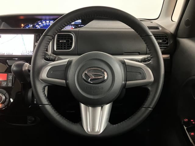 タントカスタムRS/認定中古車/1年保証/ナビ/横滑り防止装置1年間走行距離無制限保証 車検整備渡し フルセグナビ 両側電動スライドドア キーフリー 革巻ステアリング トップシェイドガラス オートライト 15インチアルミ LEDヘッドライト 横滑り防止装置(大阪府)の中古車