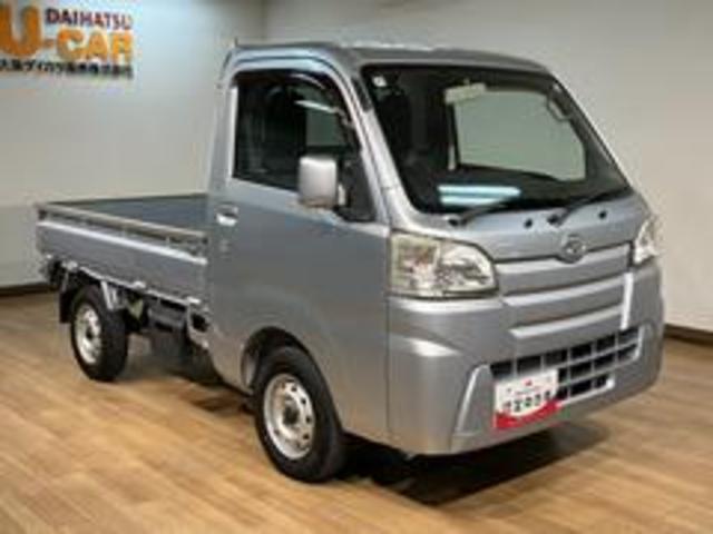 ハイゼットトラックスタンダード/認定中古車/1年保証/3方開/プロテクターP付1年間走行距離無制限保証 AM・FMラジオ エアコン パワーステアリング 4速オートマチック車 3方開 テールゲートチェーン プロテクターパック付(大阪府)の中古車