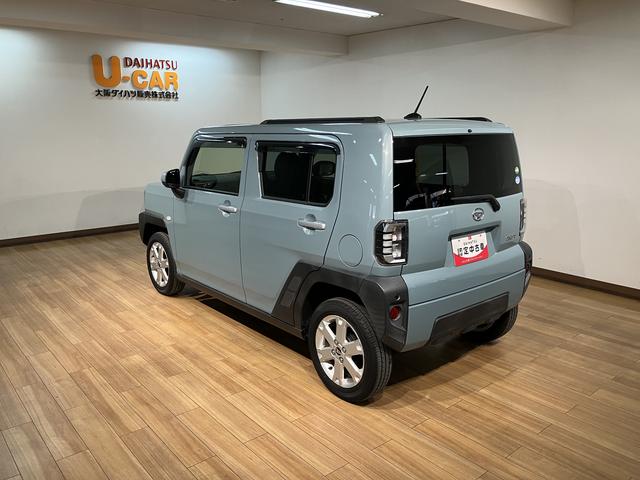タフトG/認定中古車/1年保証/ナビ/Pカメラ/連動FRドラレコサポカーSワイド適合 1年間走行距離無制限保証 フルセグナビ パノラマカメラ ナビ連動前後ドラレコ ETC 革巻ステアリング 15インチアルミ 電動パーキングブレーキ オートブレーキホールド キーフリ(大阪府)の中古車