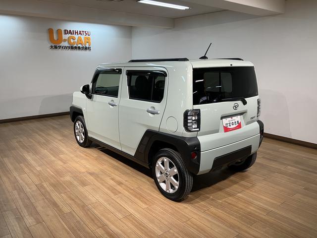 タフトＧ／認定中古車／新車保証継承／車検整備付／ナビ／バックカメラサポカーＳワイド適合　新車保証継承　車検整備付　フルセグナビ　バックカメラ　ナビ連動前後ドラレコ　ＥＴＣ　革巻ステアリング　キーフリー　電動パーキングブレーキ　オートブレーキホールド　ＬＥＤヘッド（大阪府）の中古車