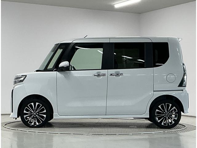 タントカスタムＲＳ　ターボ　４ＷＤ　ワンオーナー　両側電動スライド走行無制限１年保証　４ＷＤ　ワンオーナー　両側電動スライドドア　前後コーナーセンサー　前席シートヒーター　オートハイビーム　ＬＥＤヘッドライト　プッシュスタート　１５インチ純正アルミホイール（兵庫県）の中古車