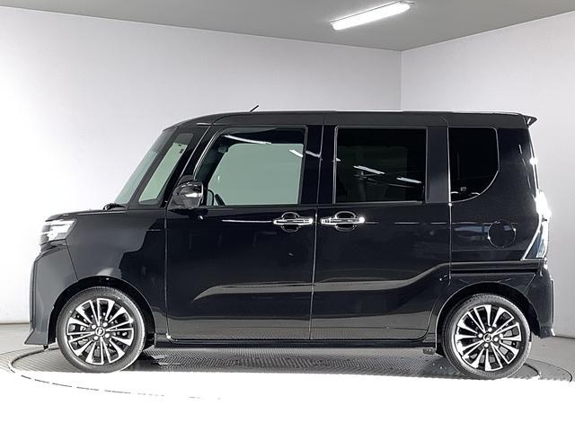 タントカスタムＲＳ　ターボ　雹害車両　１オーナー　両側電動スライド雹害車両　１年保証　両側電動スライドドア　ワンオーナー　前後コーナーセンサー　前席シートヒーター　オートマチックハイビーム　ＬＥＤヘッドライト　オートブレーキホールド　１５インチ純正アルミホイール（兵庫県）の中古車
