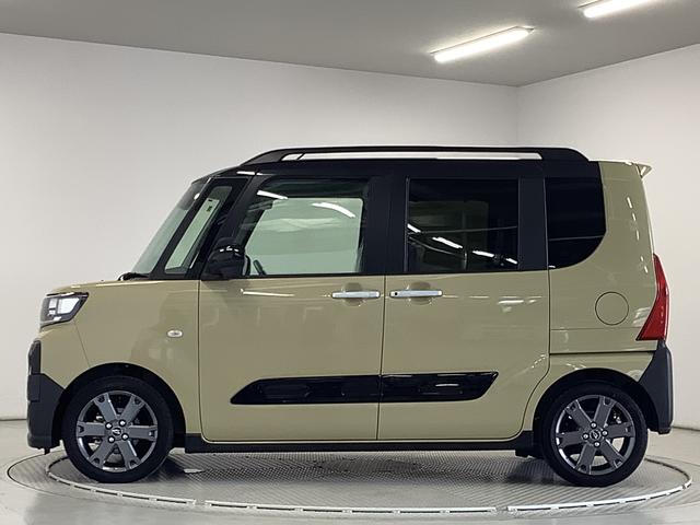 タントファンクロスターボ　雹害車両　両側電動スライド　スマートキー雹害車両　１年保証　両側電動スライドドア　前後コーナーセンサー　前席シートヒーター　ルーフレール　オートマチックハイビーム　ＬＥＤヘッドライト　オートブレーキホールド　１５インチ純正アルミホイール（兵庫県）の中古車