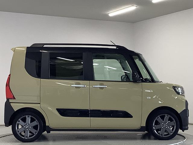 タントファンクロスターボ　雹害車両　両側電動スライド　スマートキー雹害車両　１年保証　両側電動スライドドア　前後コーナーセンサー　前席シートヒーター　ルーフレール　オートマチックハイビーム　ＬＥＤヘッドライト　オートブレーキホールド　１５インチ純正アルミホイール（兵庫県）の中古車