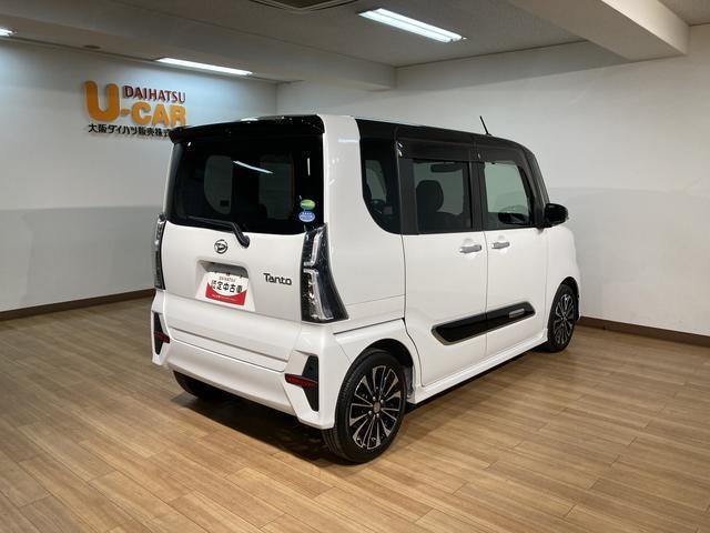 タントカスタムＲＳ／１．６万キロ／ターボ／ナビ／ドラレコ／ＥＴＣ／１．６万キロ／衝突軽減ブレーキ／ターボエンジン／純正ナビ／ナビ連動ドラレコ／ＥＴＣ／両側電動スライドドア／スマートキー／オートエアコン／Ｂｌｕｅｔｏｏｔｈ／フルセグＴＶ／ＤＶＤ／ＬＥＤヘッドランプ／（大阪府）の中古車