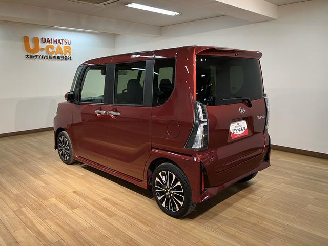 タントカスタムＲＳ／元弊社試乗車／ターボ／衝突軽減ブレーキ／ＬＥＤ新車保証継承／元弊社試乗車／ターボエンジン／衝突軽減ブレーキ／両側電動スライドドア／シートヒーター／電動パーキングブレーキ／スマートキー／オートエアコン／ＬＥＤヘッドライト・フォグランプ／（大阪府）の中古車